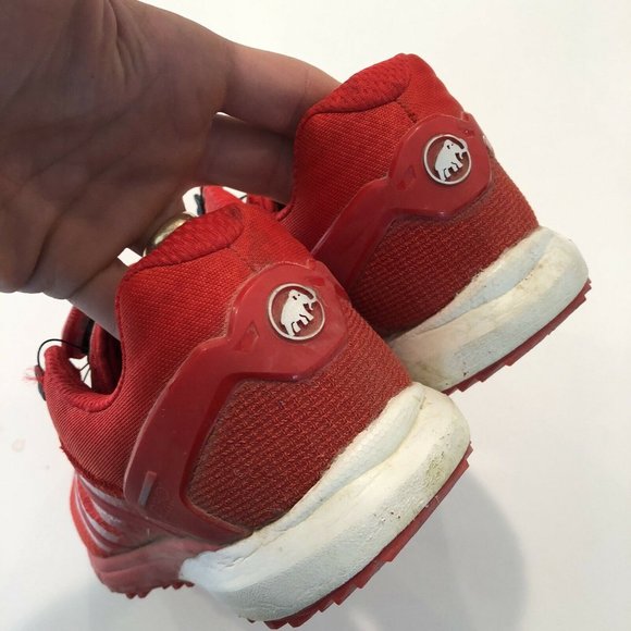 Mammut MTR Boa Low All Terrain Running Shoes Red Men's US 9.5 EUR 42 VGUC $169 - Picture 4 of 10